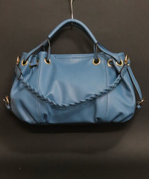 florist | 【2way】三つ編みショルダーレザーバック/ハンドバック(ハンドバッグ)