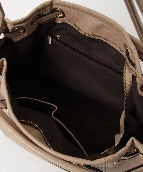 florist（フローリスト）の「【2way】三つ編みショルダーレザーバッグ/ハンドバッグ（ハンドバッグ・レディース・ベージュ/グレー/キャメル/ブルー/ブラック・FREE）」の8枚目の写真