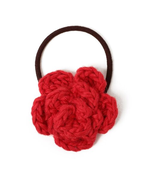 こども ビームス（コドモビームス）の「Chambric / お花ゴム（ヘアゴム・キッズ・ライトグレー/レッド/オレンジ/ブルー/ミント/グリーン系その他3/レッド系その他4/バイオレット/ラベンダー/レッド系その他3/レッド系その他7/ピンク/クリーム/ホワイト/ネイビー/ブラック/ライトブラウン・ONE SIZE）」の13枚目の写真