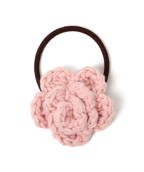 こども ビームス（コドモビームス）の「Chambric / お花ゴム（ヘアゴム・キッズ・ライトグレー/レッド/オレンジ/ブルー/ミント/グリーン系その他3/レッド系その他4/バイオレット/ラベンダー/レッド系その他3/レッド系その他7/ピンク/クリーム/ホワイト/ネイビー/ブラック/ライトブラウン・ONE SIZE）」の12枚目の写真