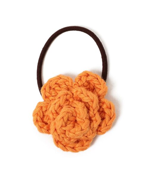 こども ビームス（コドモビームス）の「Chambric / お花ゴム（ヘアゴム・キッズ・ライトグレー/レッド/オレンジ/ブルー/ミント/グリーン系その他3/レッド系その他4/バイオレット/ラベンダー/レッド系その他3/レッド系その他7/ピンク/クリーム/ホワイト/ネイビー/ブラック/ライトブラウン・ONE SIZE）」の17枚目の写真