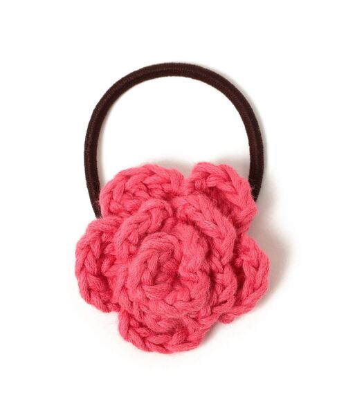 こども ビームス（コドモビームス）の「Chambric / お花ゴム（ヘアゴム・キッズ・ライトグレー/レッド/オレンジ/ブルー/ミント/グリーン系その他3/レッド系その他4/バイオレット/ラベンダー/レッド系その他3/レッド系その他7/ピンク/クリーム/ホワイト/ネイビー/ブラック/ライトブラウン・ONE SIZE）」の15枚目の写真