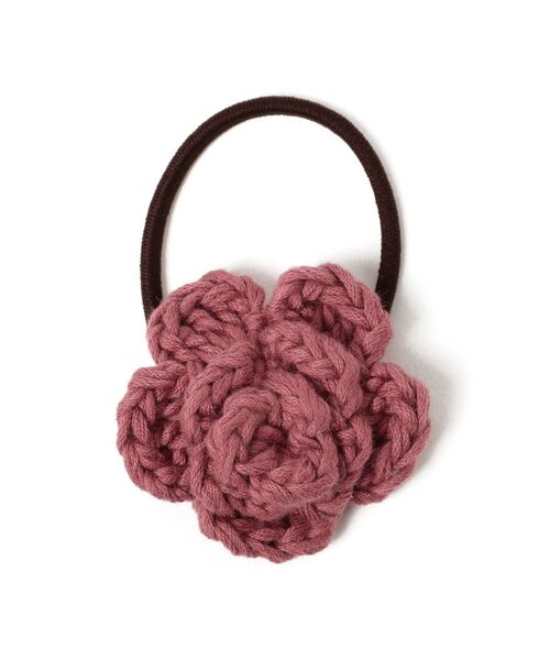 こども ビームス（コドモビームス）の「Chambric / お花ゴム（ヘアゴム・キッズ・ライトグレー/レッド/オレンジ/ブルー/ミント/グリーン系その他3/レッド系その他4/バイオレット/ラベンダー/レッド系その他3/レッド系その他7/ピンク/クリーム/ホワイト/ネイビー/ブラック/ライトブラウン・ONE SIZE）」の16枚目の写真