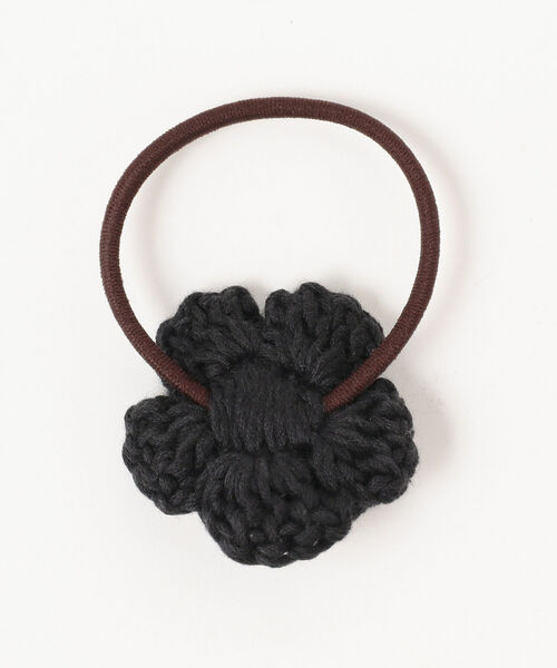 こども ビームス（コドモビームス）の「Chambric / お花ゴム（ヘアゴム・キッズ・ライトグレー/レッド/オレンジ/ブルー/ミント/グリーン系その他3/レッド系その他4/バイオレット/ラベンダー/レッド系その他3/レッド系その他7/ピンク/クリーム/ホワイト/ネイビー/ブラック/ライトブラウン・ONE SIZE）」の21枚目の写真