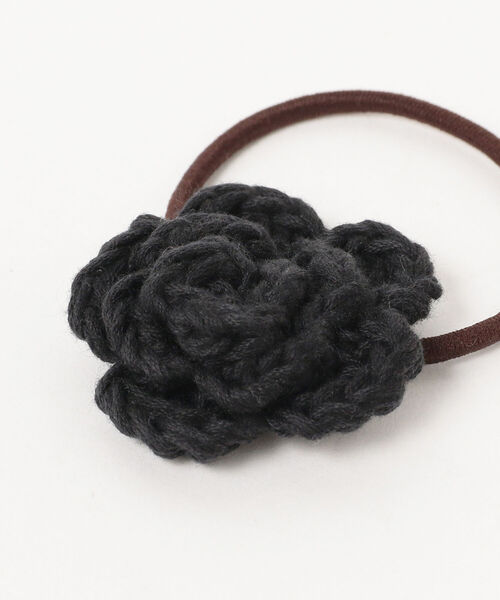 こども ビームス（コドモビームス）の「Chambric / お花ゴム（ヘアゴム・キッズ・ライトグレー/レッド/オレンジ/ブルー/ミント/グリーン系その他3/レッド系その他4/バイオレット/ラベンダー/レッド系その他3/レッド系その他7/ピンク/クリーム/ホワイト/ネイビー/ブラック/ライトブラウン・ONE SIZE）」の20枚目の写真