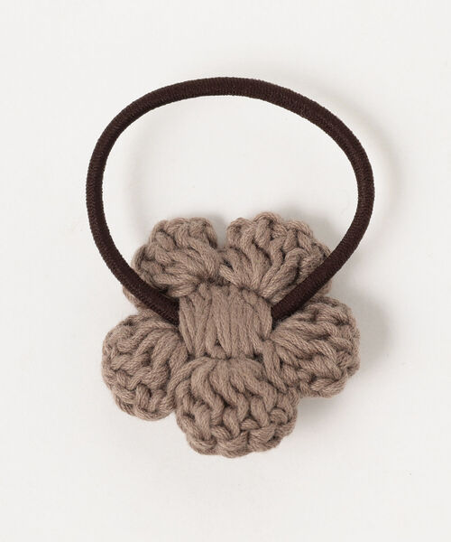 こども ビームス（コドモビームス）の「Chambric / お花ゴム（ヘアゴム・キッズ・ライトグレー/レッド/オレンジ/ブルー/ミント/グリーン系その他3/レッド系その他4/バイオレット/ラベンダー/レッド系その他3/レッド系その他7/ピンク/クリーム/ホワイト/ネイビー/ブラック/ライトブラウン・ONE SIZE）」の19枚目の写真