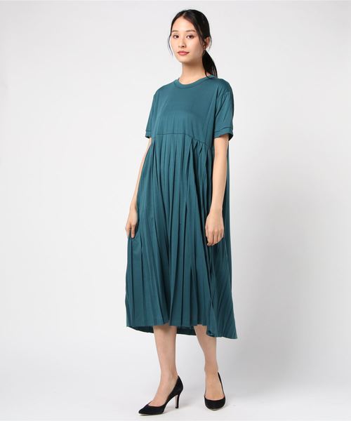 Mizuiroind ミズイロインド の プリーツロングワンピース ワンピース Wear
