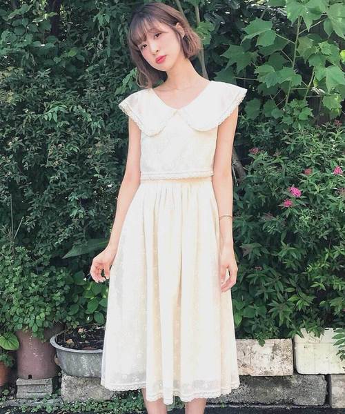 安心の日本製 ワンピース 白 夏もの ティティアンドコー 21公式店舗