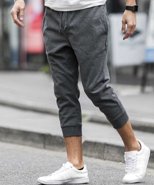 JILL BLAZE（ジルブレイズ）の「ポンチジャ－ジ／クロップドジョガ－パンツ（その他パンツ・メンズ・カーキ/チャコールグレー/ホワイト/ブラック/ネイビー/ライトグレー・M/LL/L）」の20枚目の写真