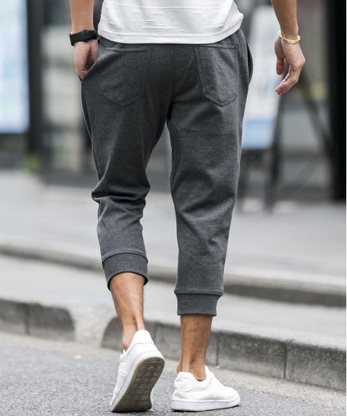 JILL BLAZE（ジルブレイズ）の「ポンチジャ－ジ／クロップドジョガ－パンツ（その他パンツ・メンズ・カーキ/チャコールグレー/ホワイト/ブラック/ネイビー/ライトグレー・M/LL/L）」の18枚目の写真