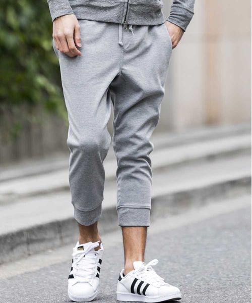 JILL BLAZE（ジルブレイズ）の「ポンチジャ－ジ／クロップドジョガ－パンツ（その他パンツ・メンズ・カーキ/チャコールグレー/ホワイト/ブラック/ネイビー/ライトグレー・M/LL/L）」の15枚目の写真