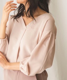 NARACAMICIE | ボリュームスリーブベルト付ブラウス(シャツ/ブラウス)