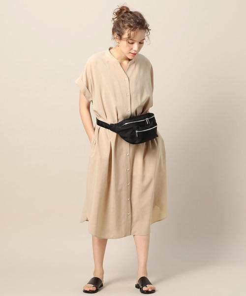 BEAUTY&YOUTH UNITED ARROWS(ビューティーアンドユースユナイテッドアローズ)の「BY∴ ソフトボディバッグ(ボディバッグ/ウエストポーチ・レディース・ブラック/オリーブ/ベージュ/その他1・FREE)」の5枚目の写真