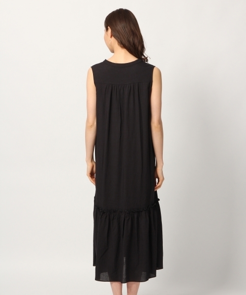 GLOBAL WORK（グローバルワーク）の「ティアードマキシワンピース/787723（ワンピース・レディース・ネイビー/イエロー/パープル系その他2・FREE）」の12枚目の写真