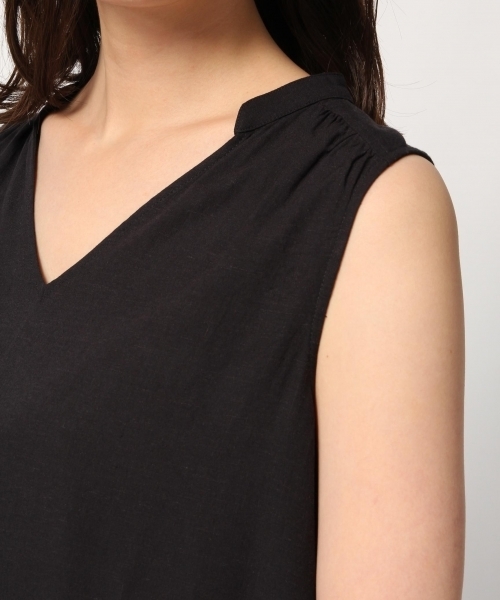 GLOBAL WORK（グローバルワーク）の「ティアードマキシワンピース/787723（ワンピース・レディース・ネイビー/イエロー/パープル系その他2・FREE）」の7枚目の写真