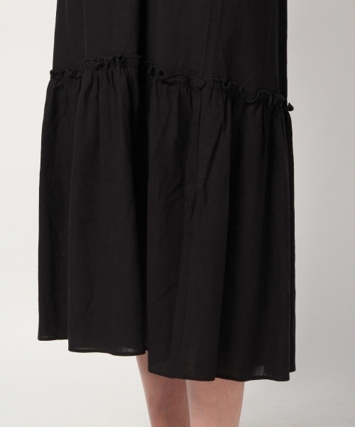 GLOBAL WORK（グローバルワーク）の「ティアードマキシワンピース/787723（ワンピース・レディース・ネイビー/イエロー/パープル系その他2・FREE）」の13枚目の写真