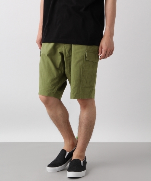 RAGEBLUE（レイジブルー）の「リップカーゴショーツ/794631（カーゴパンツ・メンズ・オリーブ/ダークグリーン・MEDIUM/LARGE）」の2枚目の写真