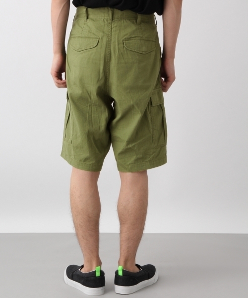 RAGEBLUE（レイジブルー）の「リップカーゴショーツ/794631（カーゴパンツ・メンズ・オリーブ/ダークグリーン・MEDIUM/LARGE）」の6枚目の写真