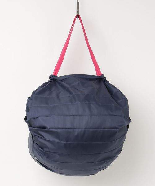 KOBE LETTUCE（コウベレタス）の「Shupatto(シュパット)折り畳みコンパクトバッグMサイズ＊レディース/トートバッグ/バッグインバッグ[B1193]神戸レタス（エコバッグ/サブバッグ・レディース・ブラック/ネイビー/レッド/ドット・FREE）」の3枚目の写真