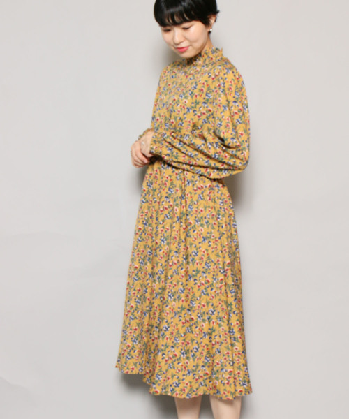 As Know As Pinky アズノゥアズピンキー の Zozo限定 華やかシャーリングｏｐ ワンピース ワンピース Wear