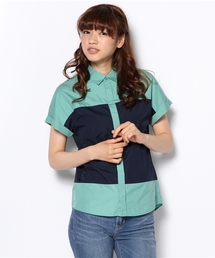 BEAUTY&YOUTH UNITED ARROWS | BYBC カラーブロックショートスリーブシャツ ◆(シャツ/ブラウス)