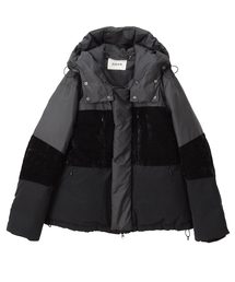 ZUCCA♪ズッカ　ダウンジャケット　黒　フード付き　S ZUCCA♪ズッカ ダウンジャケット 黒 フード付き S