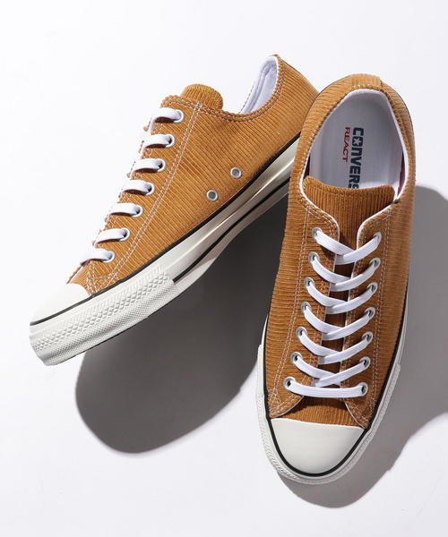 CONVERSE(コンバース)の「<CONVERSE(コンバース)> ALL STAR CORD OX/オールスター о(スニーカー・メンズ・オリーブ/ベージュ・7h/9/8h/9h/8/7/10h)」の2枚目の写真
