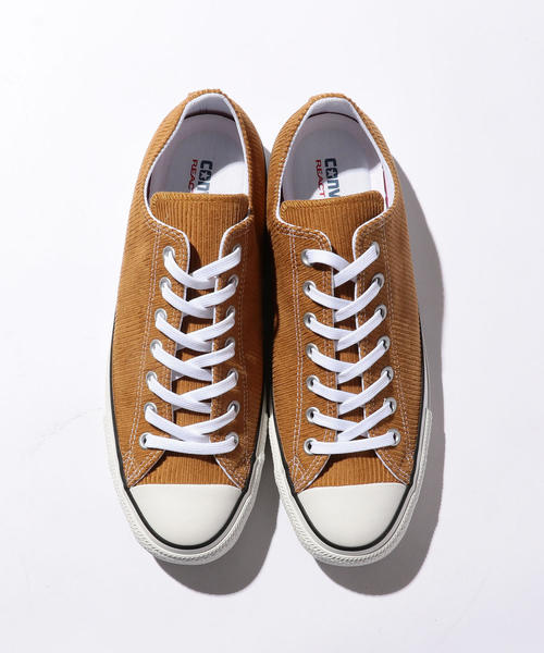 CONVERSE(コンバース)の「<CONVERSE(コンバース)> ALL STAR CORD OX/オールスター о(スニーカー・メンズ・オリーブ/ベージュ・7h/9/8h/9h/8/7/10h)」の3枚目の写真