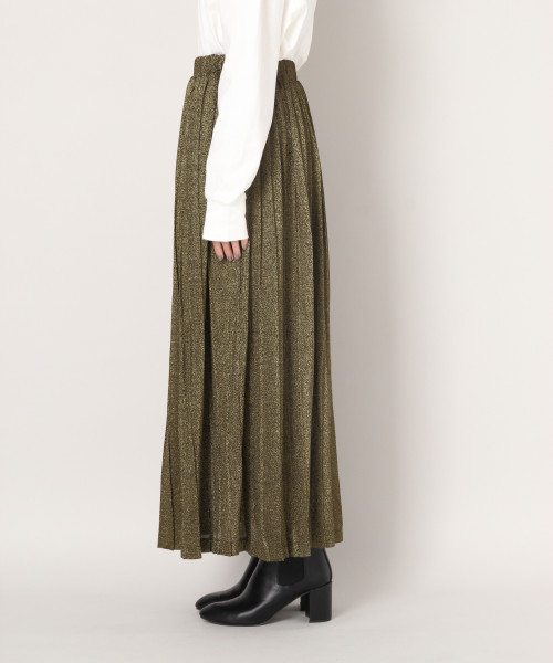LOWRYS FARM(ローリーズファーム)の「ラメプリーツマキシスカート 821513(スカート・レディース・シルバー/ゴールド・FREE)」の8枚目の写真