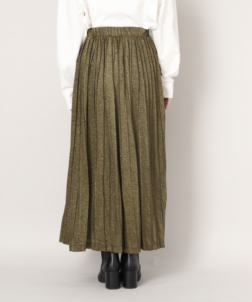 LOWRYS FARM(ローリーズファーム)の「ラメプリーツマキシスカート 821513(スカート・レディース・シルバー/ゴールド・FREE)」の5枚目の写真
