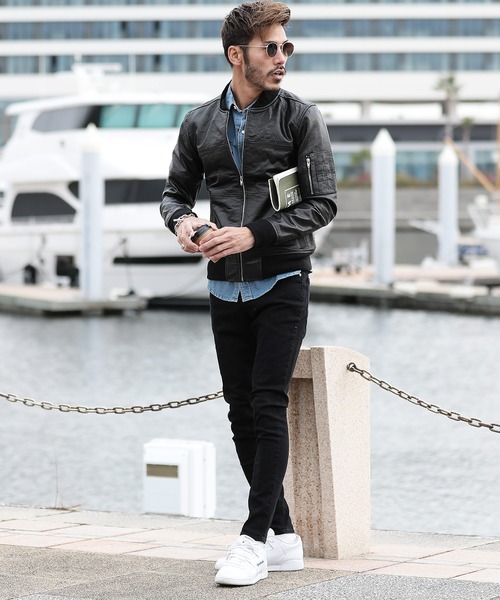 【セール】ストレッチスキニーパンツ デニム & クラッシュ ダメージデニム ジーンズ（デニムパンツ）｜JIGGYS SHOP（ジギーズショップ）