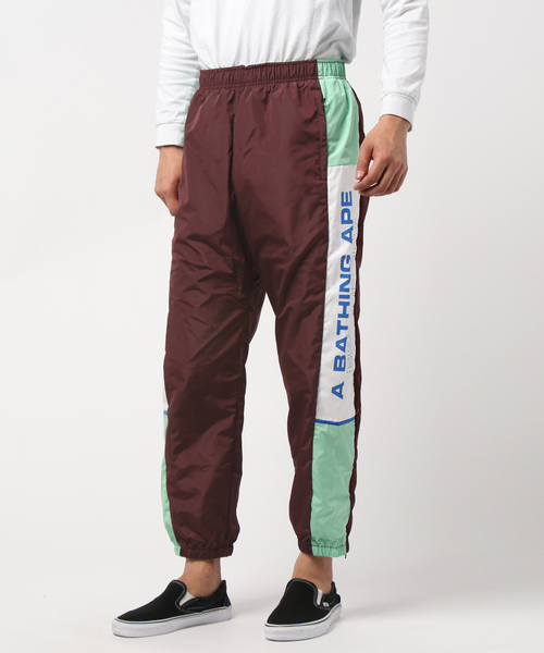 bathing ape track pants
