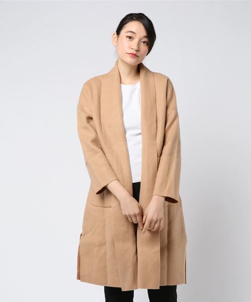セール ライトメルトンノーカラーコート ノーカラージャケット La Comfy ラコンフィー のファッション通販 Zozotown