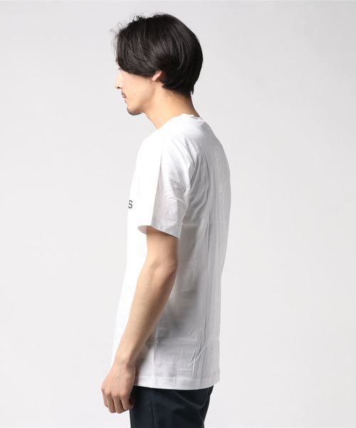 Calvin Klein Jeans（カルヴァンクラインジーンズ）の「ロゴ T シャツ（Tシャツ/カットソー・メンズ・ホワイト・S/M/L/XL）」の2枚目の写真