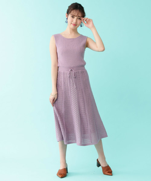 JILL by JILL STUART（ジルバイジルスチュアート）の「◇透かし編み 