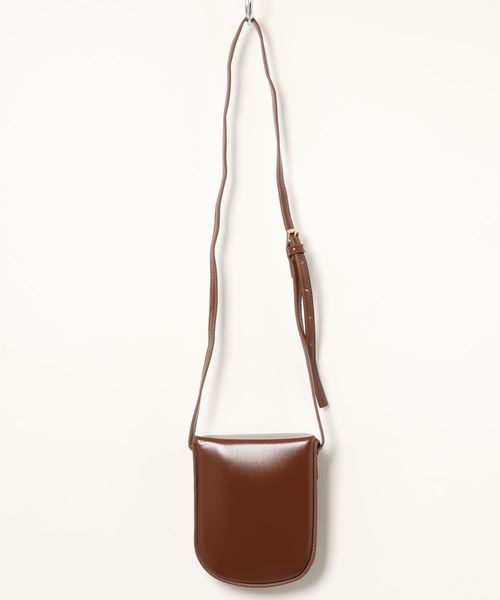 apres jour(アプレジュール)の「【apres jour×ARIAZ】フェイクレザーミニポシェット(ショルダーバッグ・レディース・ブラック/ダークブラウン/ベージュ/アイボリー・FREE)」の21枚目の写真