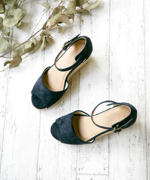 ジュート ウェッジソール ストラップ 8cmヒール サンダル サンダル Menue メヌエ のファッション通販 Zozotown