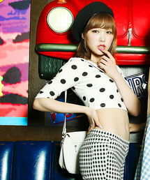 WEGO | WEGO/柄ピチ7分袖Tシャツ(Tシャツ/カットソー)