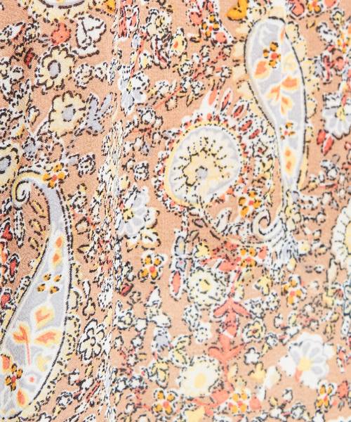 natural couture(ナチュラルクチュール)の「ペイズリー柄カシュクールブラウス(シャツ/ブラウス・レディース・オフホワイト/ブラック/ベージュ・FREE)」の19枚目の写真