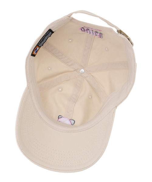 Candy Stripper（キャンディストリッパー）の「GUILE CLUB キャップ（キャップ・レディース・ブラック/ピンク/アイボリー・2）」の6枚目の写真