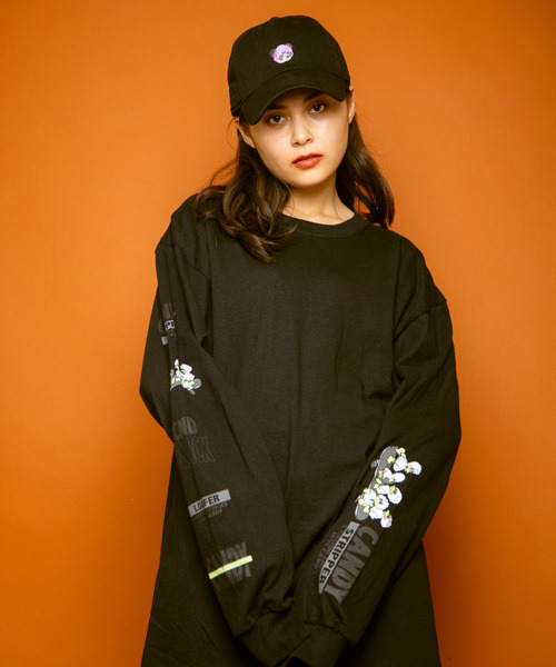 Candy Stripper（キャンディストリッパー）の「GUILE CLUB キャップ（キャップ・レディース・ブラック/ピンク/アイボリー・2）」の15枚目の写真