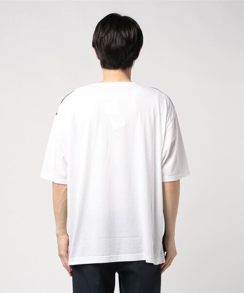 House of Blues(ハウスオブブルース)の「HOUSE OF BLUES /シルケット風天竺ブロック切替TEE(Tシャツ/カットソー・メンズ・ホワイト/ベージュ/ネイビー・MEDIUM/LARGE)」の5枚目の写真