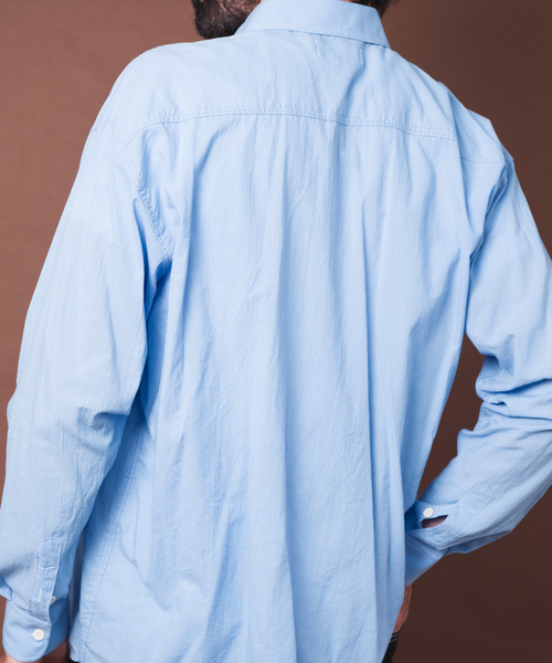 YARD PLUS（ヤードプリュス）の「YARD PLUS ベーシックコットンシャツ（シャツ/ブラウス・メンズ・ホワイト/ベージュ/ブルー・MEDIUM/LARGE）」の11枚目の写真