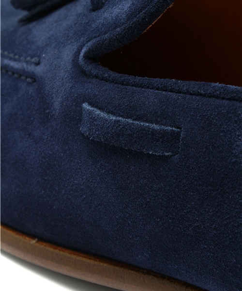 ROSE BUD COUPLES （ローズ バッド カップルズ）の「PARADIGMA / スエード タッセル ローファー（ドレスシューズ・メンズ・グレー/ネイビー・42/40/43/41）」の4枚目の写真