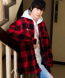 WEGO | WEGO/チェックビッグCPOジャケット(シャツ/ブラウス)