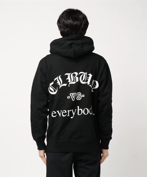 CLBUN(シーエルビーユーエヌ)の「VS HOODIE(パーカー・メンズ・ブラック/杢グレー・MEDIUM/LARGE/X-LARGE)」の5枚目の写真
