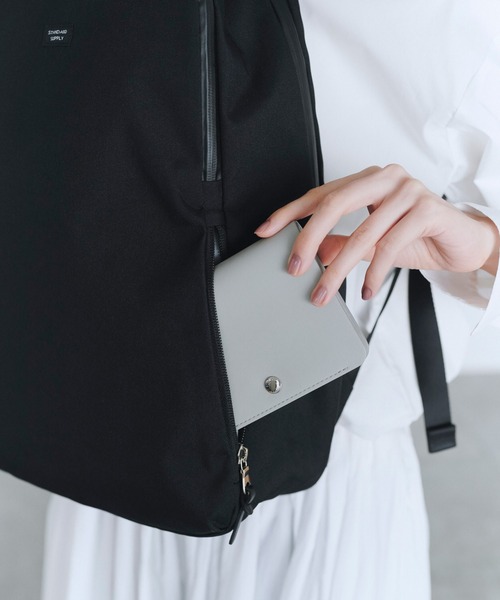 STANDARD SUPPLY（スタンダードサプライ）の「スタンダードサプライ / EFFECT エフェクト / SLIM PACK スリムパック（バックパック/リュック・レディース・グレー/ブラック/ネイビー/ベージュ・FREE）」の7枚目の写真