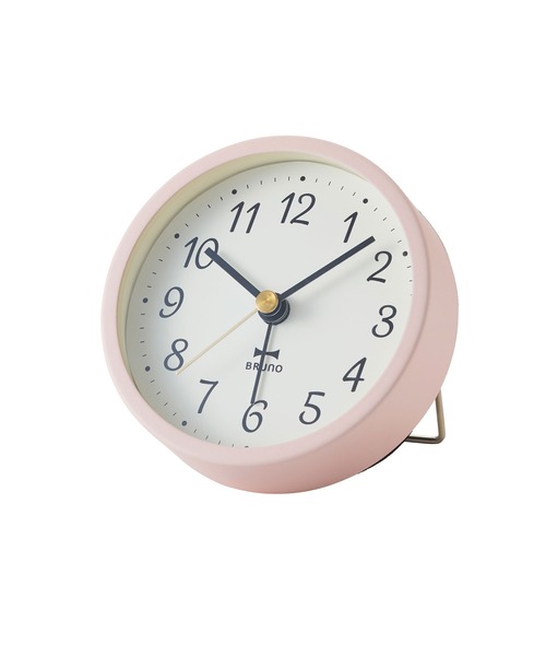 BRUNO（ブルーノ）の「グレイッシュアラームクロック（置時計・メンズ・グレー/ピンク/ブルー・ﾌﾘ-）」の12枚目の写真