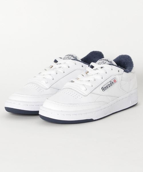 Reebok（リーボック）の「クラブシー 85 / Club C 85（スニーカー・メンズ・ホワイト/ホワイト×グリーン・26.0cm/24.5cm/25.5cm/26.5cm/27.0cm/28.0cm/23.0cm/24.0cm/29.0cm/29.5cm/23.5cm/28.5cm/25.0cm/27.5cm）」の5枚目の写真