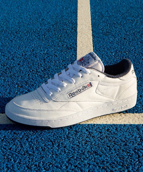 Reebok（リーボック）の「クラブシー 85 / Club C 85（スニーカー・メンズ・ホワイト/ホワイト×グリーン・26.0cm/24.5cm/25.5cm/26.5cm/27.0cm/28.0cm/23.0cm/24.0cm/29.0cm/29.5cm/23.5cm/28.5cm/25.0cm/27.5cm）」の8枚目の写真